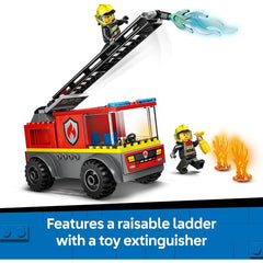 LEGO City 60463 Fire Ladder Truck Building Set