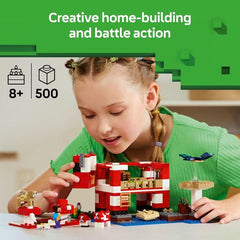 LEGO 21270 Minecraft Das Mooshroom-Haus Bauset