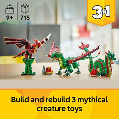 LEGO Creator 31161 3 in 1 Medieval Dragon Building Kit
