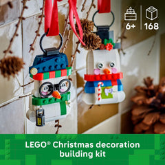 LEGO Christmas 40812 Snowman Ornaments Building Kit