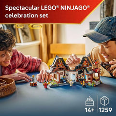 LEGO Ninjago 71858 Four Weapons Blacksmith 15th Anniversary Building Set