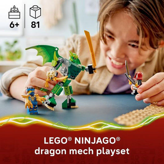 LEGO Ninjago 71862 Lloyd's Dragon Mech Battle Pack Building Set