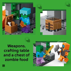 Juego de construcción LEGO 21587 Minecraft Mazmorra de zombis