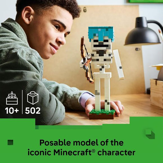 LEGO Minecraft 21594 The Skeleton Building Set