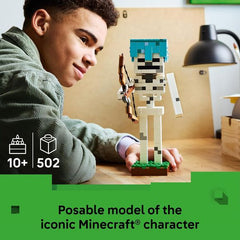 LEGO Minecraft 21594 The Skeleton Building Set