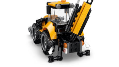 LEGO City 60480 Yellow Backhoe Loader Building Set