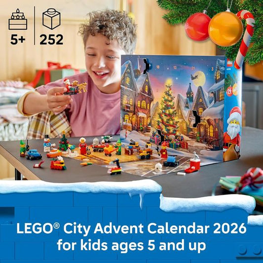 LEGO City 60510 City Advent Calendar 2026 Building Kit