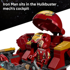 LEGO Marvel 76343 Epic Battle: Hulkbuster vs. The Hulk Building Set