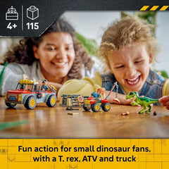 LEGO Jurassic World 77978 Young T. Rex Transport Truck Building Set