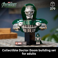 LEGO Marvel 76345 Doctor Doom Bust Building Set