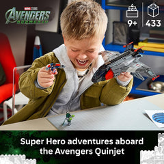 LEGO Marvel 76347 Avengers Doomsday Quinjet Building Set