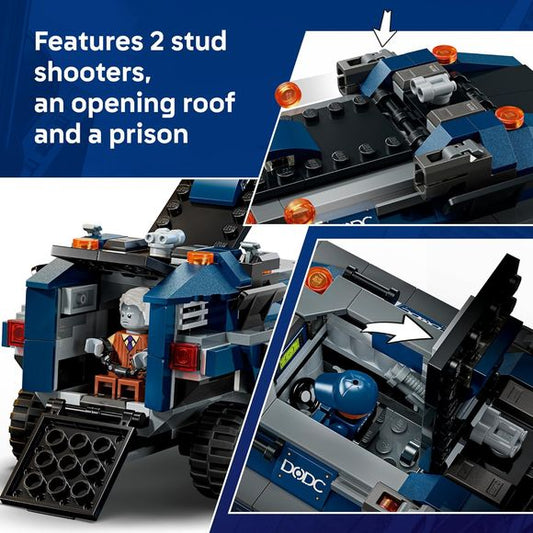 LEGO Marvel 76349 Spider-Man Prison Transport Chase Building Set
