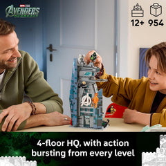 LEGO Marvel 76352 Avengers Doomsday New Avengers Tower Building Set