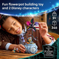 LEGO Disney 43288 The Nightmare Before Christmas Sally's Flowerpot Building Set