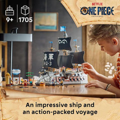 LEGO ONE PIECE 75646 Garp's Marine Battleship Building Set