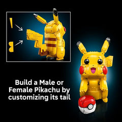 LEGO Pokemon 72152 Pikachu and Poke Ball Building Set