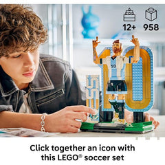 LEGO 43015 Editions Lionel Messi - Soccer Legend Building Set