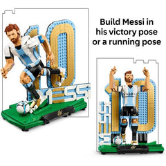 LEGO 43015 Editions Lionel Messi - Soccer Legend Building Set