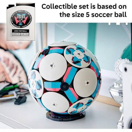 Set de construcción de balón de fútbol LEGO 43019 Ediciones