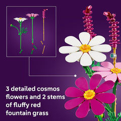 LEGO Botanicals 11514 Cosmos Flowers Building Set