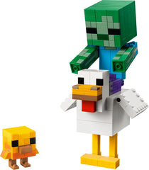 LEGO Minecraft 21582 Chicken Jockey Building Set