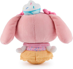 GUND Sanrio My Melody Ice Cream Plush Toy, Premium Stuffed Animal, 6 in