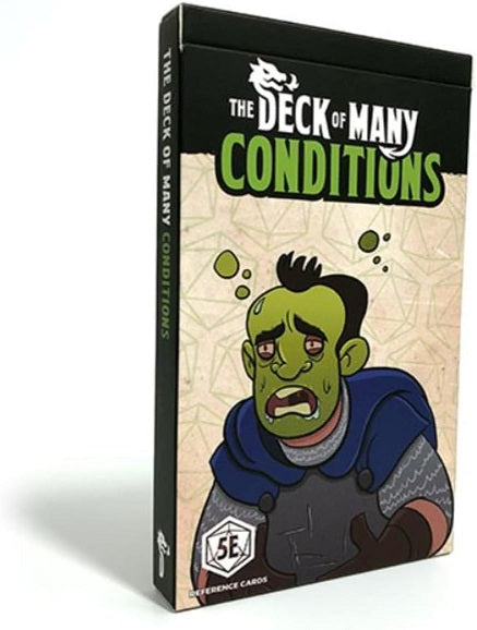 The Deck of Many is a tool used to assist Game Masters in their DND 5e role-playing campaigns, freeing them from traditional reference books and allowing them to only bring the reference they need. Each card features original artwork and easy to reference information. Hit Point Press would like to remind our customer base that selling on Amazon or other 3rd party online platforms is against the company policy of Hit Point Press.