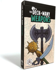 The Deck of Many is a tool used to assist Game Masters in their DND 5e role-playing campaigns, freeing them from traditional reference books and allowing them to only bring the reference they need. Each card features original artwork and easy to reference information. Hit Point Press would like to remind our customer base that selling on Amazon or other 3rd party online platforms is against the company policy of Hit Point Press.