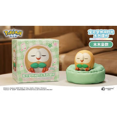 Take a moment to relax with this adorable Rowlet figure from the Pokemon Casual Time Series. Featuring the beloved Grass/Flying-type starter peacefully resting with its eyes closed, this charming display piece captures Rowlet's calm and laid-back personality.

With its oversized design, soft colors, and cozy aesthetic, this collectible makes a perfect addition to desks, shelves, gaming setups, bedrooms, or Pokemon collections. The relaxed pose creates a warm and cheerful display that Pokemon fans of all age