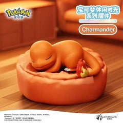 Langbowang Pokemon Resting Sleeping Casual Time Series Figure - Charmander