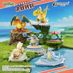 Langbowang Pokemon Final Duel Battle Moment Series PVC Figure Statue - Charizard