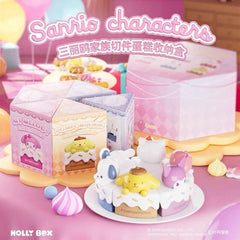 Holly Box Sanrio Characters Cake Slice Series Storage Box Figure - Cinnamoroll