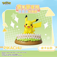 Bring the world's most iconic Pokémon to your collection with this charming Pikachu Number Plate Display Figure by Langbowang! Featuring Pikachu peeking happily over a decorative white picket fence, this collectible combines adorable design with a fun interactive number display, making it a standout piece for any Pokémon fan.

Pikachu is sculpted with its signature cheerful smile, rosy cheeks, and lightning-bolt tail, standing atop a colorful grassy base that creates a playful garden scene. The numbered fen