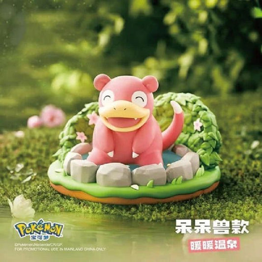 Langbowang Pokemon Nature Adventure Series PVC Figure Statue - Slowpoke