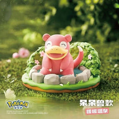 Langbowang Pokemon Nature Adventure Series PVC Figure Statue - Slowpoke