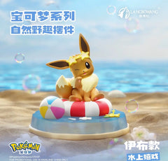Langbowang Pokemon Nature Adventure Series PVC Figure Statue - Eevee