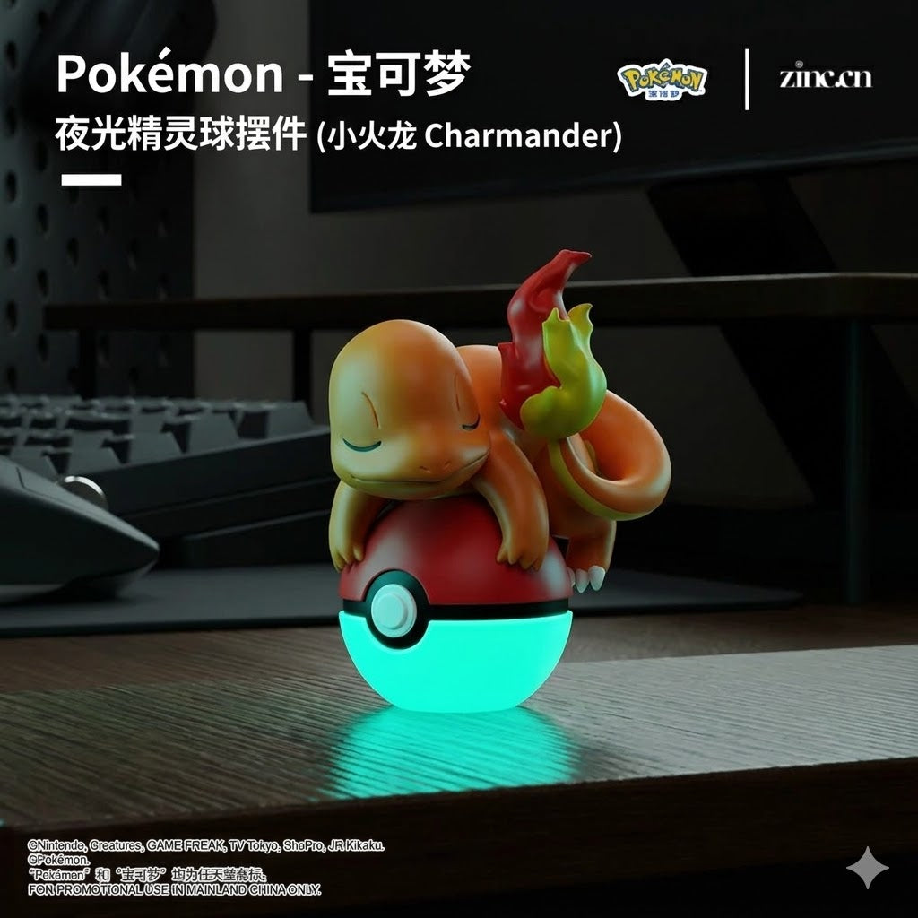 Catch some nighttime charm with the Pokémon Glow-in-the-Dark Poké Ball Display Figure Collection from Langbowang! This adorable series features fan-favorite Pokémon peacefully resting atop Poké Balls, creating a whimsical display that's perfect for any Pokémon trainer's collection.

Each figure showcases a beloved Pokémon in a sleeping pose balanced on a classic Poké Ball base. By day, the figures make charming desktop decorations, while the glow-in-the-dark Poké Ball bases emit a soft luminous effect after