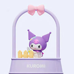 Add a touch of mischievous charm and greenery to your home or workspace with the adorable Kuromi Afternoon Garden Plant Ornament from Holly Box! This unique collectible features Kuromi tending her miniature garden inside a pastel purple planter display, complete with decorative fencing, gardening accessories, and a matching bow accent.

Unlike traditional figures, the Afternoon Garden Series includes seeds that can be planted directly in the display, allowing you to grow your own miniature garden alongside