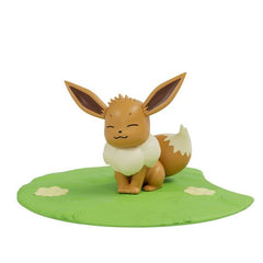 Relax alongside one of Pokémon's most beloved companions with this adorable Eevee Lawn Series Mini Figure from Zincn! Featuring Eevee peacefully resting on a grassy lawn base, this collectible captures the Evolution Pokémon in a cozy and tranquil moment.

With its gentle sleeping pose, detailed fur sculpting, and nature-inspired display base, Eevee brings warmth and charm to any Pokémon collection. The compact design makes it perfect for desks, bookshelves, gaming setups, or display cases, while the relaxin
