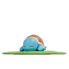 Drift into relaxation with this adorable Squirtle Lawn Series Mini Figure from Zincn! Featuring the beloved Water-type Pokémon peacefully napping on a grassy lawn base, this collectible captures Squirtle in a calm and cozy moment surrounded by nature.

With its sleepy pose, detailed shell sculpting, and charming lawn-inspired display base, Squirtle brings a soothing touch to any Pokémon collection. The compact size makes it perfect for decorating desks, shelves, gaming stations, or display cases, while the
