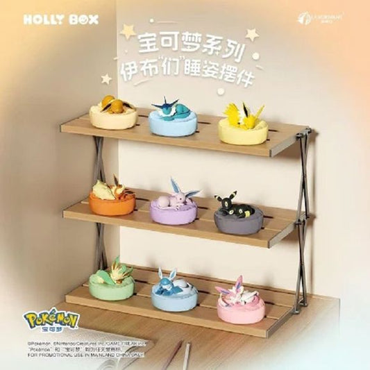 Holly Box Pokemon Eeveelutions Sleep Pose 3-inch Figure Blind Box