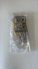 Looking for specific replacement parts for your Gundam model kit? This listing is for replacement runners only, not a full kit. Perfect for custom modelers sourcing spare parts, builders who lost or broke a piece during assembly, and repairing incomplete kits or secondhand builds.

You will receive:

H, I, & G2 Runners from Bandai Hobby Gundam SEED MBF-P02 Astray Red Frame RG

Important Details:

Included:  H, I, & G2 Runners only (no other runners, manual, or original box).

Condition: Unused parts