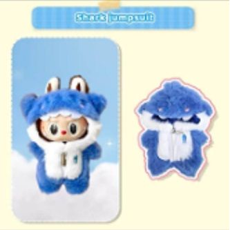 Shark Monster snuggie for your favorite Labubu. Customize and accessorize yours today! Labubu not included.