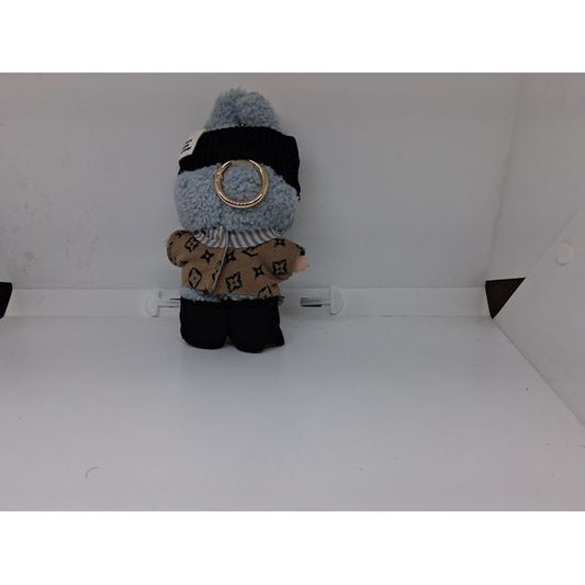 Labubu Lets Go for a Walk Outfit (Brown/Black) - Clothing for Labubu