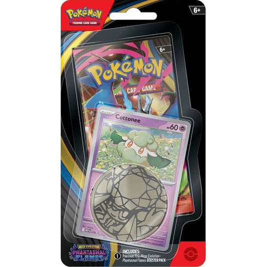 Pokemon TCG Mega Evolution - Phantasmal Flames ME02 Checklane Blister