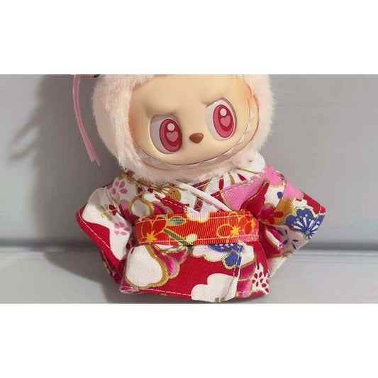 Includes an adorable kimono for your favorite Labubu. Customize and accessorize yours today! Labubu and hat not included.