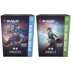 Release Date: Jan 22, 2026
Lorwyn Eclipsed 60-Card Theme Deck [Set of 2] contains 1 of each themed Lorwyn Eclipsed 60-Card Theme Deck: Pirates and Angels.
Jump into the fray with a 60-card deck that's pre-built for exciting, themed battles! Standard is Magic: The Gathering's most-played 60-card Constructed format, where players build decks from the most recently released sets. Dynamic gameplay and evolving strategies make Standard one of the most fun and popular ways to play Magic!

Pirates come from the la