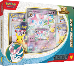 Release Date September 16th, 2026
Celebrating 30 Years of Pokémon! Commemorate 30 years of joy with fan-favorite Pokémon spanning three dazzling decades! Celebrate this magnificent milestone with the mighty presences of Mewtwo ex and Mew ex, followed by a wealth of allies like Umbreon ex, Salamence ex, and Greninja ex. Plus, there are 30 reasons to honor Pikachu, as each booster pack contains one—with 30 unique variations to collect as Pikachu rare cards! And, whether you’re looking forward to a glittering