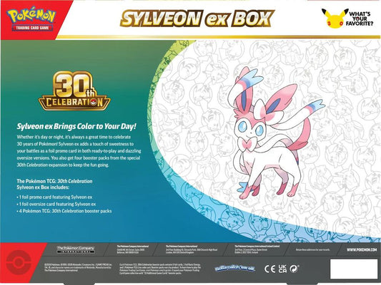 (PREORDER SEPTEMBER 2026) Pokemon TCG 30th Celebration 30C Sylveon Ex Box