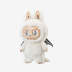 POP MART The Monsters Zimomo Series II Angel in Clouds plush figure.  Released on October 25, 2024.  Approximately : 13" width x 9.84" depth x 22.83" height in size.  Authentic & includes tote.